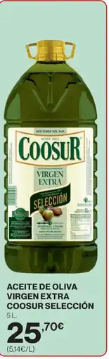 Hipercor COOSUR Aceite de oliva virgen extra selección oferta