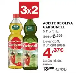 Hipercor CARBONELL Aceite de oliva oferta