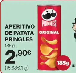 Hipercor PRINGLES Aperitivo de patata oferta