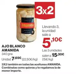 Hipercor AMANIDA Ajo blanco oferta