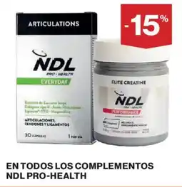 Hipercor En todos los complementos ndl pro-health oferta