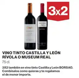 Hipercor Vino tinto castilla y león rívola o museum real oferta