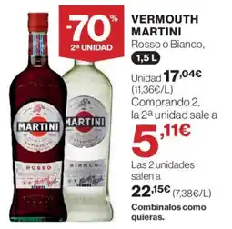 Hipercor MARTINI Vermouth oferta
