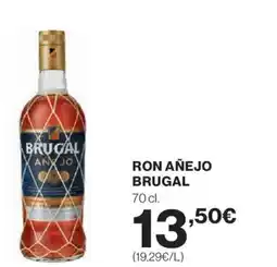 Hipercor BRUGAL Ron añejo oferta