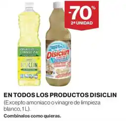 Hipercor DISICLIN En todos los productos oferta