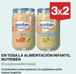 Hipercor NUTRIBÉN En toda la alimentación infantil oferta