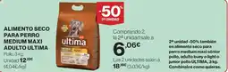 Hipercor ULTIMA Alimento seco para perro medium maxi adulto oferta