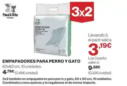 Hipercor Empapadores para perro y gato oferta