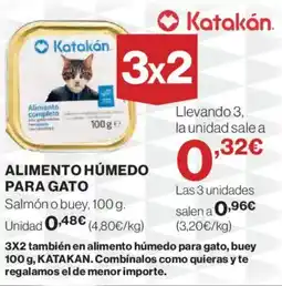 Hipercor KATAKAN Alimento húmedo para gato oferta