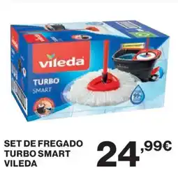 Hipercor VILEDA Set de fregado turbo smart oferta