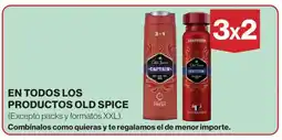 Hipercor En todos los productos old spice oferta