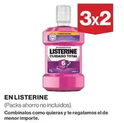 Hipercor LISTERINE oferta