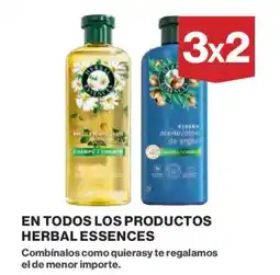 Hipercor HERBAL ESSENCES En todos los productos oferta
