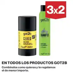 Hipercor GOT2B En todos los productos oferta