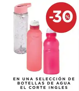 Hipercor En una selección de botellas de agua el corte ingles oferta