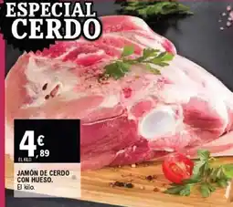 E.Leclerc Jamón de cerdo con hueso oferta