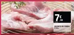 E.Leclerc Secreto de cerdo oferta