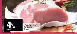 E.Leclerc Lomo de cerdo en trozo oferta
