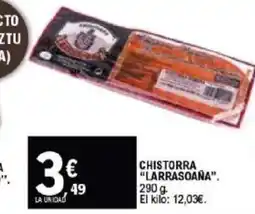 E.Leclerc LARRASOANA Chistorra oferta