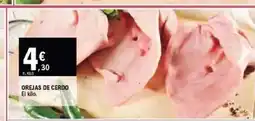 E.Leclerc Orejas de cerdo oferta