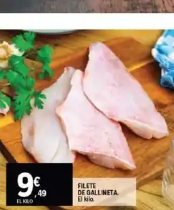 E.Leclerc Filete de gallineta oferta