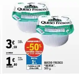 E.Leclerc BERTA Queso fresco oferta