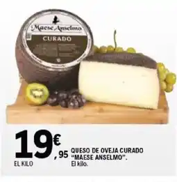 E.Leclerc MAESE ANSELMO Queso de oveja curado oferta
