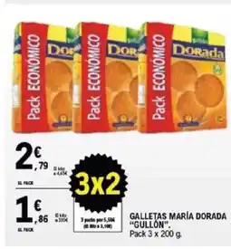 E.Leclerc GULLÓN Galletas maría dorada oferta