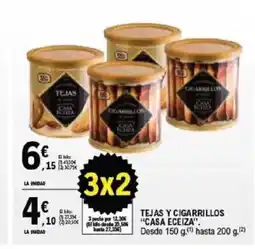 E.Leclerc CASA ECEIZA Tejas y cigarrillos oferta