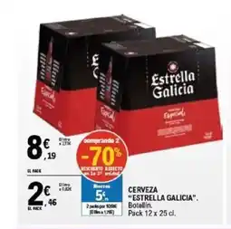 E.Leclerc ESTRELLA GALICIA Cerveza oferta