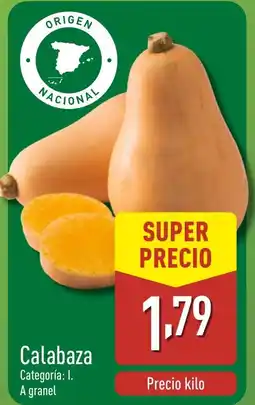 ALDI Calabaza oferta