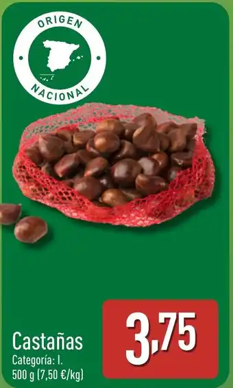 ALDI Castañas oferta