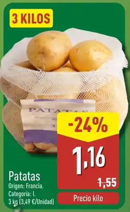 ALDI Patatas oferta