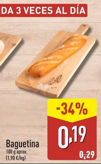 ALDI Baguetina oferta