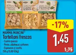 ALDI MAMMA MANCINI Tortelloni frescos oferta