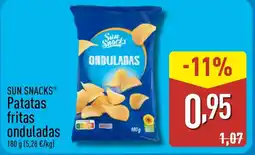 ALDI SUN SNACKS Patatas fritas onduladas oferta