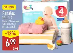 ALDI Pañales talla 4 oferta