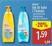 ALDI MAMIA Gel de baño / Champú oferta