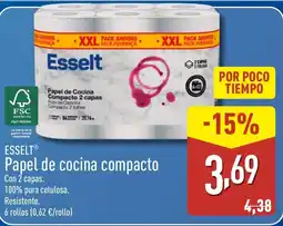 ALDI ESSELT Papel de cocina compacto oferta
