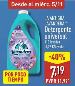 ALDI LA ANTIGUA LAVANDERA Detergente universal oferta