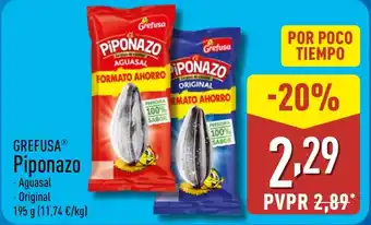 ALDI GREFUSA Piponazo oferta