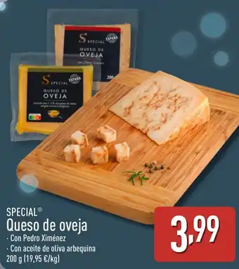 ALDI SPECIAL Queso de oveja oferta