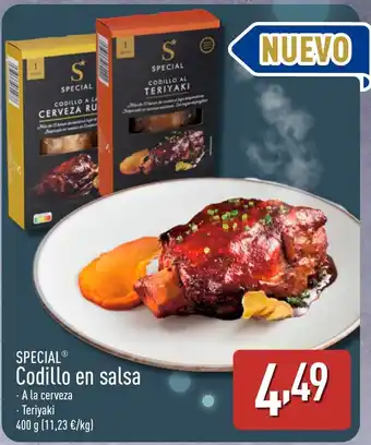 ALDI SPECIAL Codillo en salsa oferta