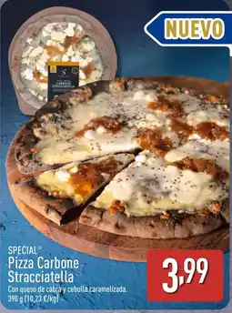 ALDI SPECIAL Pizza Carbone Stracciatella oferta