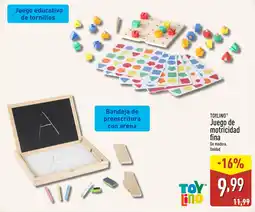 ALDI TOYLINO Juego de motricidad fina oferta