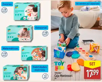 ALDI TOYLINO Caja Montessori oferta