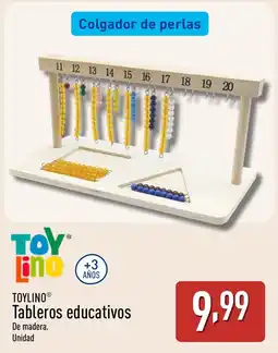 ALDI TOYLINO Tableros educativos oferta