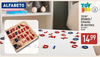 ALDI TOYLINO Alfabeto / Estación de escritura oferta