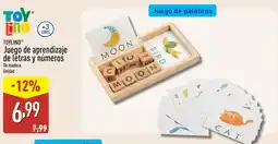 ALDI TOYLINO Juego de aprendizaje de letras y números oferta