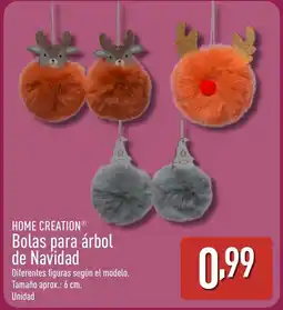 ALDI HOME CREATION Bolas para árbol de Navidad oferta